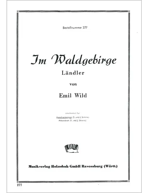 Im Waldgebirge
